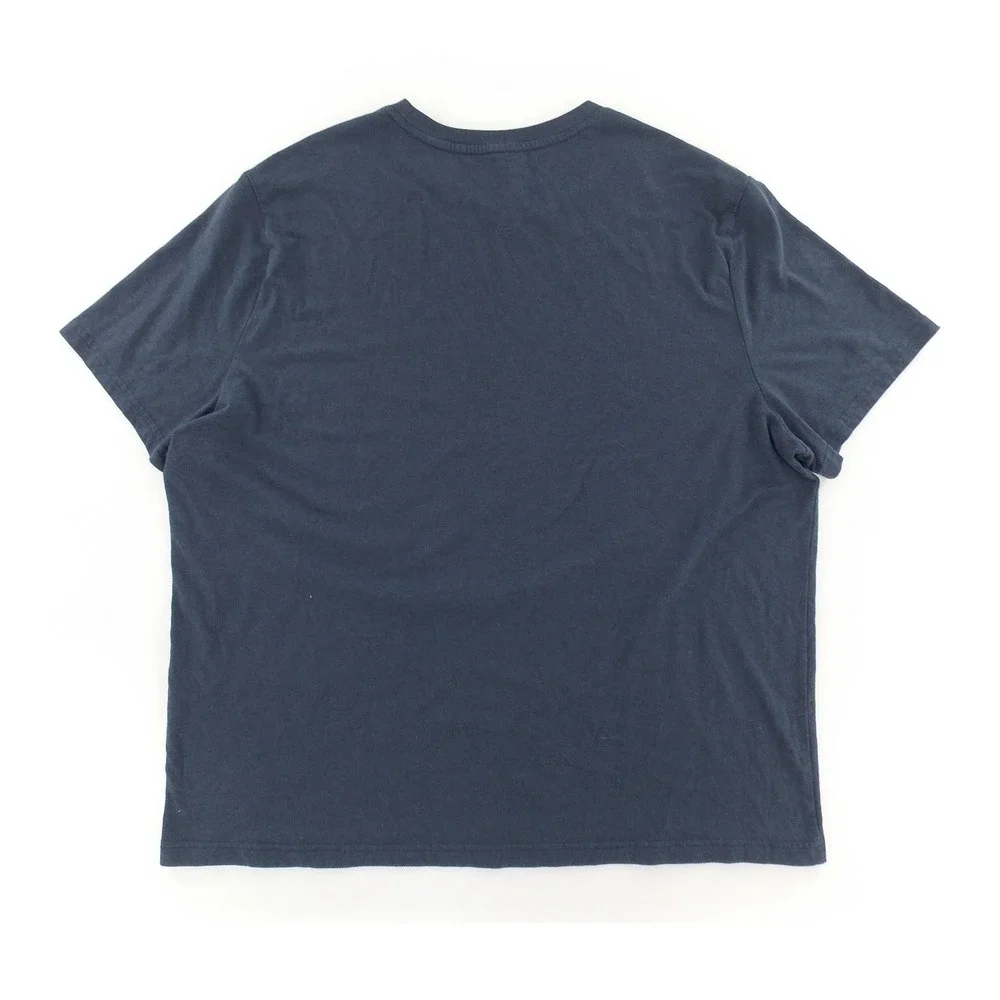 Banana Republic T Shirt Graphic World Map Print Casual Mens‎ XXL Navy Blue